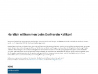 dorfverein-kefikon.ch Webseite Vorschau