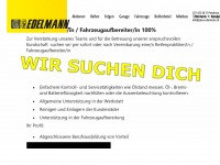 pneu-edelmann.ch Webseite Vorschau