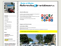 fahrschule-widmer.ch Webseite Vorschau