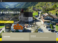 gurtnellen.ch Webseite Vorschau