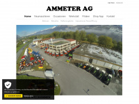 ammeterag.ch Webseite Vorschau