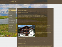 antica-ferien.ch Webseite Vorschau