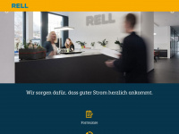 rell.ch Webseite Vorschau