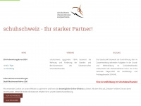 schuhschweiz.ch Webseite Vorschau