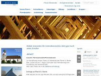 pfarrei-baar.ch Webseite Vorschau