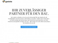 gadola-bau.ch Webseite Vorschau