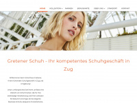 gretener-schuh.ch Webseite Vorschau