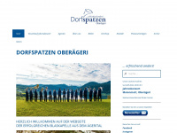 dorfspatzen.ch Webseite Vorschau