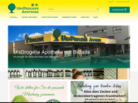 ursdrogerie.ch Webseite Vorschau