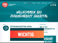 jae.ch Webseite Vorschau