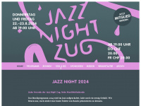 jazznight.ch Webseite Vorschau