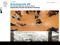schulsynodezh.ch Webseite Vorschau