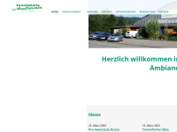 tennisambiance.ch Webseite Vorschau