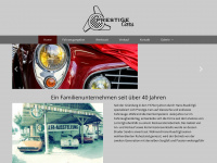prestige-cars.ch Webseite Vorschau