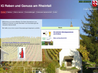 ig-reben.ch Webseite Vorschau