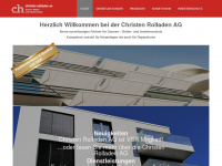 christenrolladen.ch Webseite Vorschau