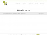 rohner-gartenbau.ch Webseite Vorschau