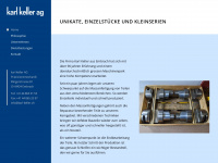 karl-keller.ch Webseite Vorschau