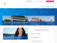 fdp-fehraltorf.ch Webseite Vorschau