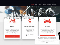 2rad.ch Webseite Vorschau