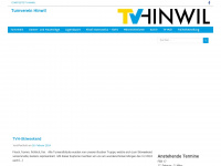 tvhinwil.ch Webseite Vorschau
