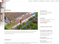 ortsmuseum.ch Webseite Vorschau