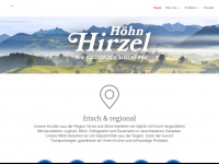 hoehn-hirzel.ch Webseite Vorschau