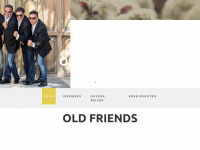 oldfriends.ch Webseite Vorschau