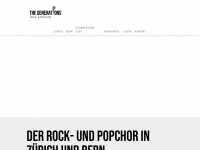 thegenerations.ch Webseite Vorschau
