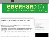 eberhard-gartenbau.ch Webseite Vorschau