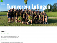 tvlufingen.ch Webseite Vorschau