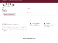 kienast.ch Webseite Vorschau