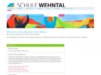schulewehntal.ch Webseite Vorschau