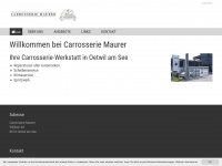 carrosseriemaurer.ch Webseite Vorschau