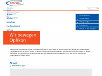 energieopfikon.ch Webseite Vorschau