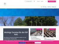 fdp-rafz.ch Webseite Vorschau