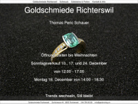 goldrichtig.ch Webseite Vorschau