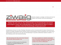 ziwalig.ch Webseite Vorschau