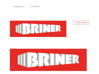 brinerbau.ch Webseite Vorschau