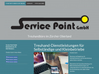 servicepoint.ch Webseite Vorschau
