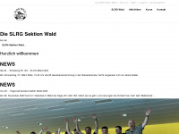 slrg-wald.ch Webseite Vorschau