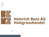 holz-benz.ch Webseite Vorschau