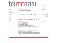 tommasi.ch Webseite Vorschau