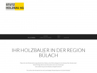 stutzholzbau.ch Webseite Vorschau