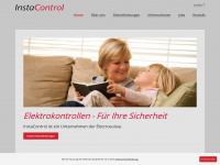 instacontrol.ch Webseite Vorschau