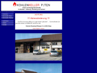 kohlenkeller.ch Webseite Vorschau