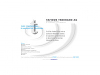 tafidus.ch Webseite Vorschau