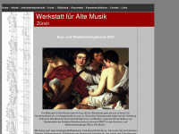 werkstatt-alte-musik.ch Webseite Vorschau