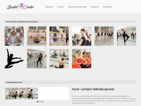 balletcenter.ch Webseite Vorschau