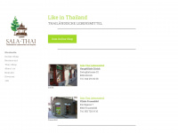 sala-thai.ch Webseite Vorschau